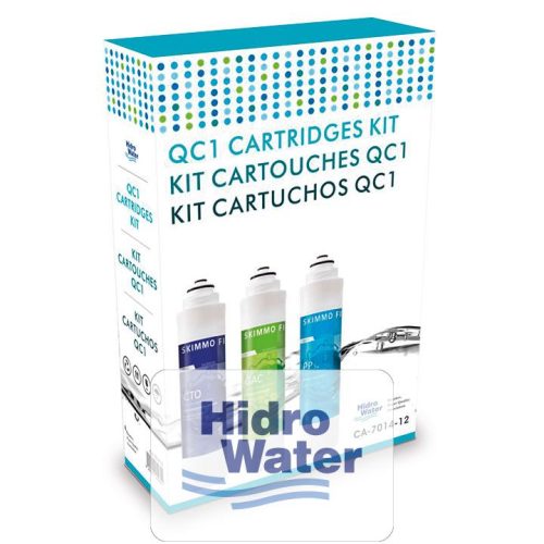 Kit de tres cartuchos QC1